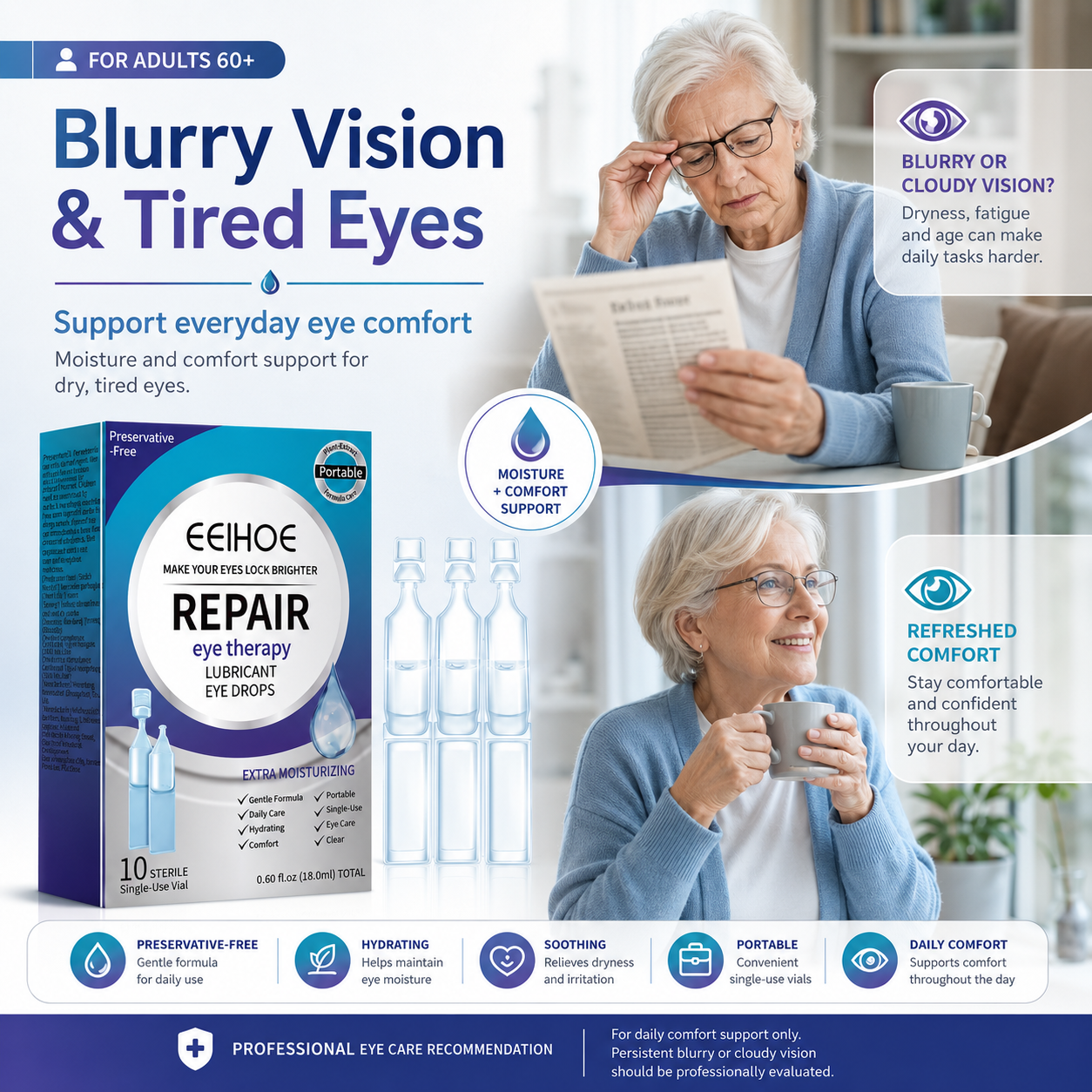 Repair Eye Therapy – Preservative-Free Lubricant Eye Drops -$AC
