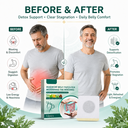 Mugwort Belly Detox Patch – Daily Digestive Comfort & Bloating Support -$AC