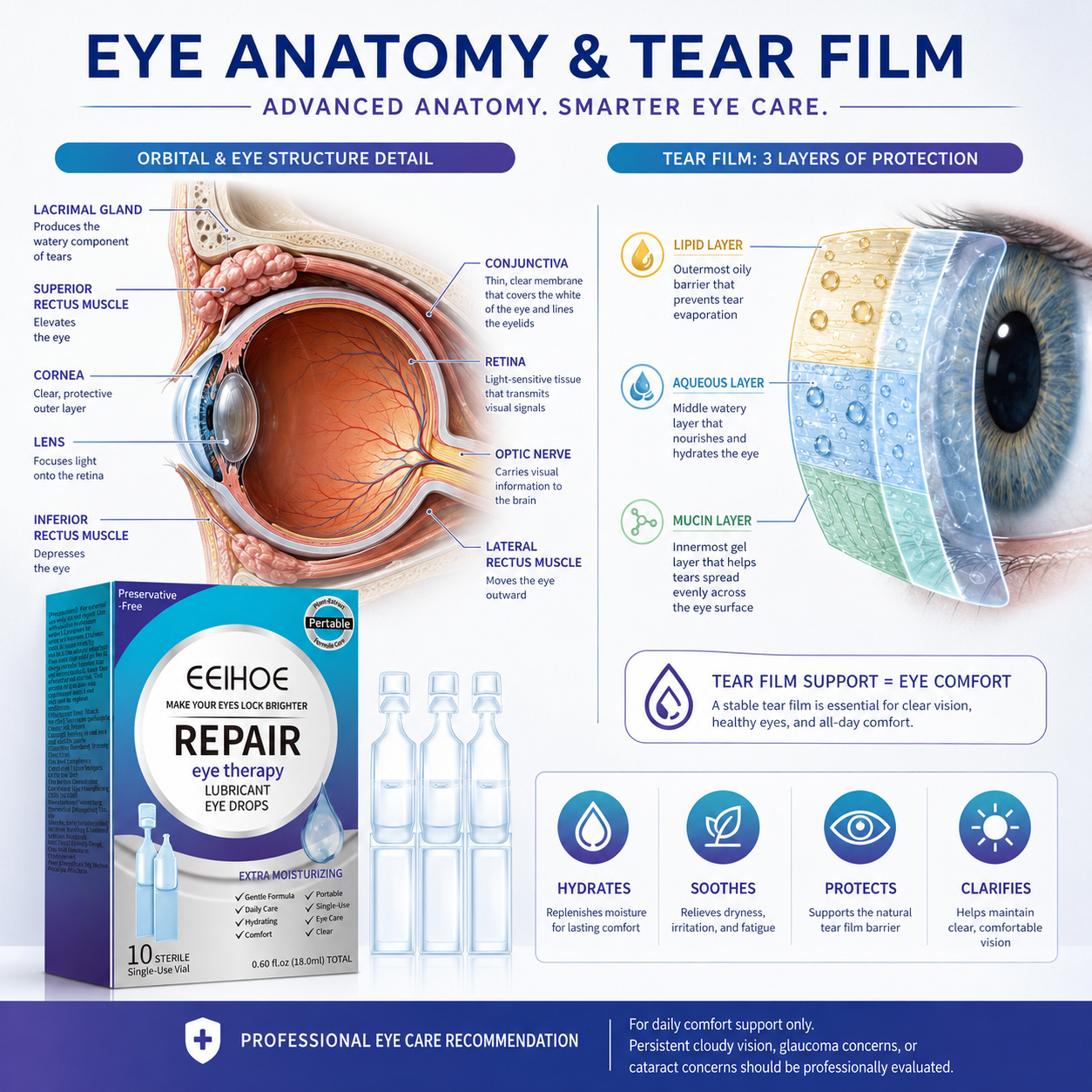 Repair Eye Therapy – Preservative-Free Lubricant Eye Drops -$AC