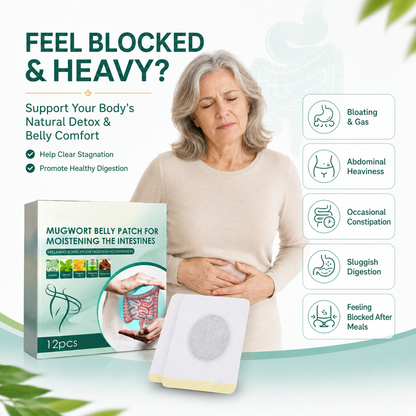 Mugwort Belly Detox Patch – Daily Digestive Comfort & Bloating Support -$AC