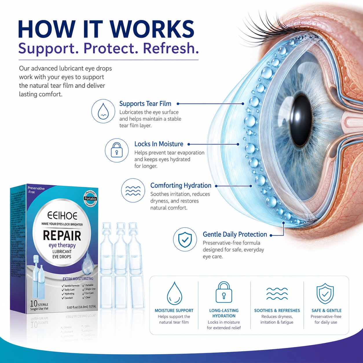 Repair Eye Therapy – Preservative-Free Lubricant Eye Drops -$AC