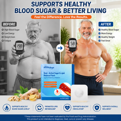 Dual-Action Sugar & Lipid Balance Patch – Daily Support for Healthy Glucose Metabolism & Lipid Balance  -$AC
