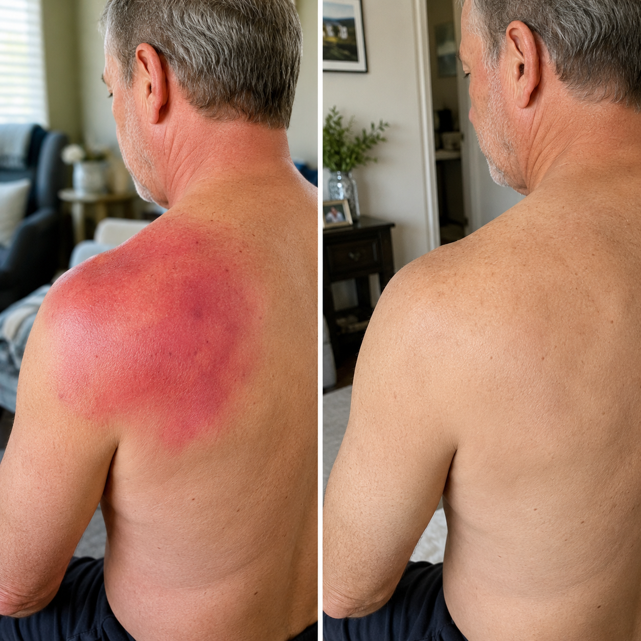 Shoulder-area lifestyle comparison