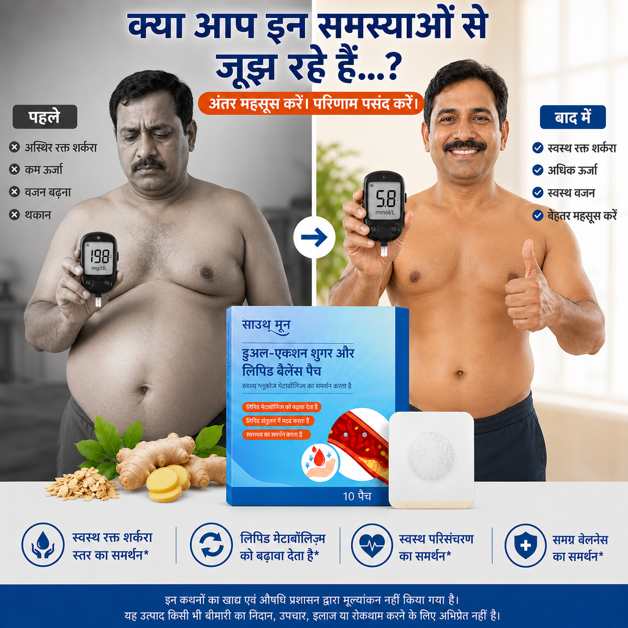 पुरुष जीवनशैली का उदाहरण
